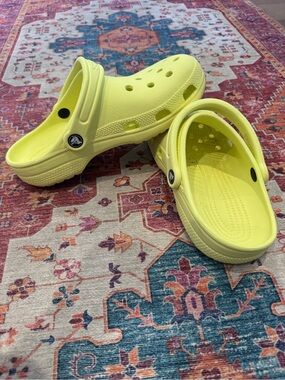 Crocs Women’s Yellow Slip-On Clogs